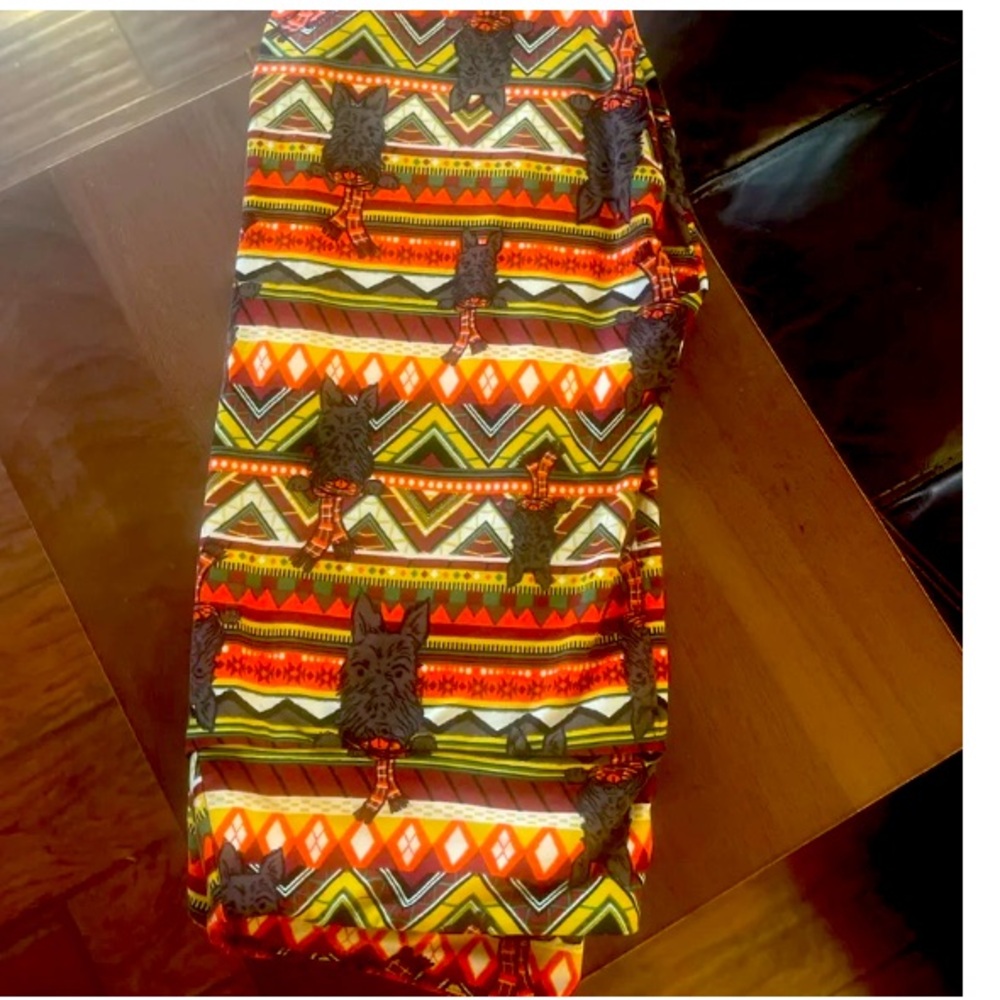 LulaRoe cat print tights